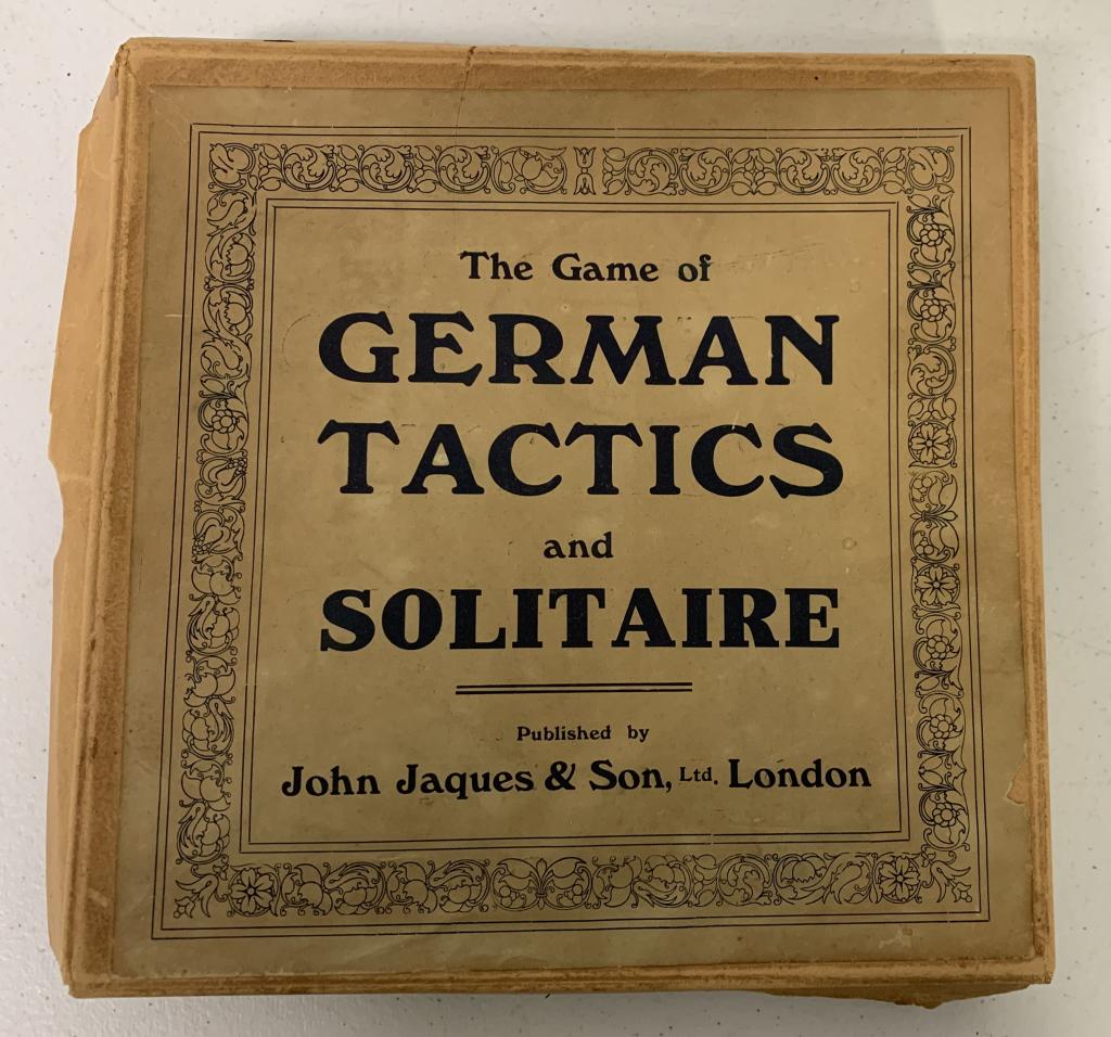 German Tactics & Solitaire Game in Box (1 of 3)