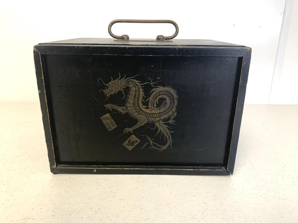 mah-jongg Set in Original Case with 5 Drawers (1 of 6)