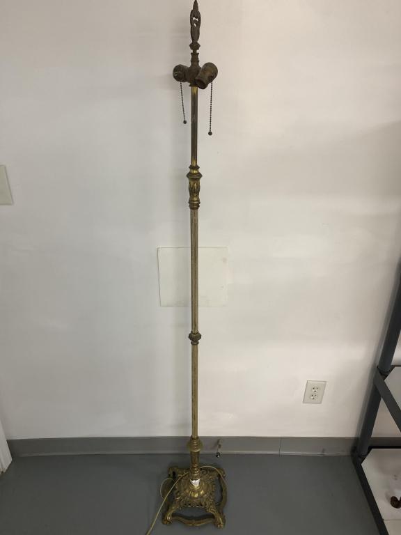Floor Lamp 2 Socket Untested (1 of 4)