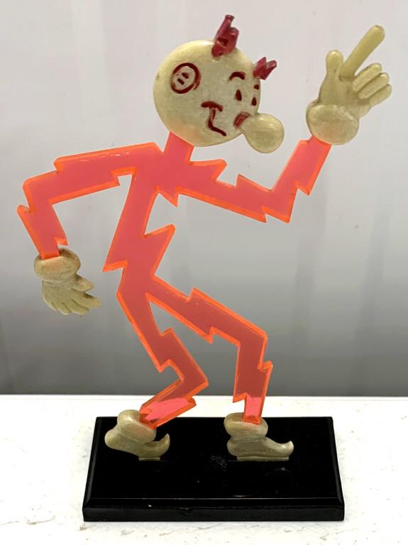 Plastic Reddy Kilowatt Figurine (1 of 3)