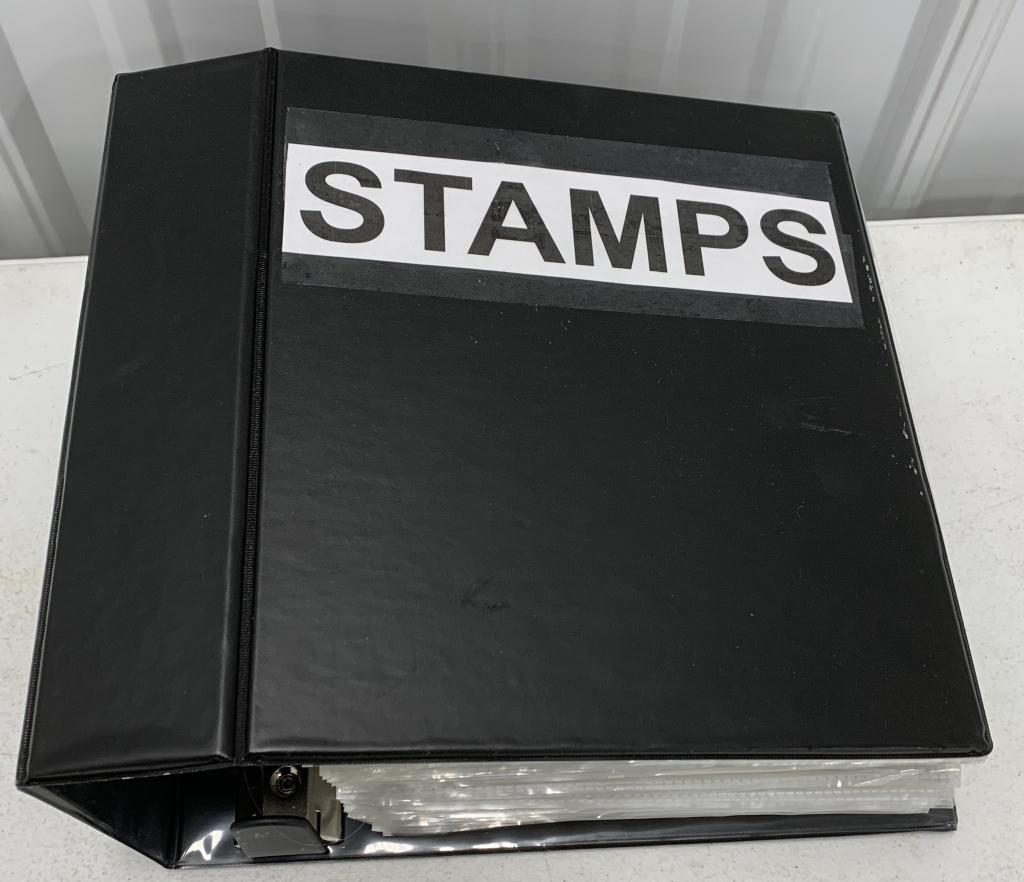 Huge Stamp Album 100 + Sheets