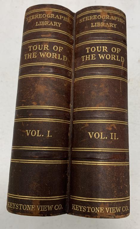 Stereographic Library Tour of the World (1 of 2)