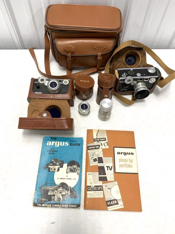 Argus Camera and Lens Lot (1 of 8)