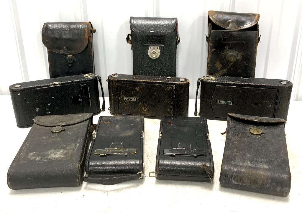 Lot of 4 Folding Cameras (1 of 8)