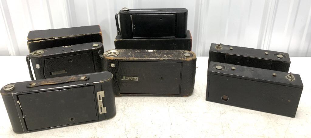 Lot of 6 Cameras 2 are Folding (1 of 8)