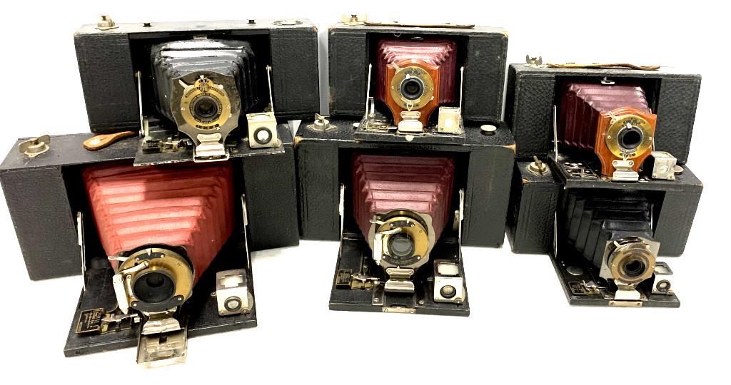 Lot of 6 Folding Kodak Brownies (1 of 4)