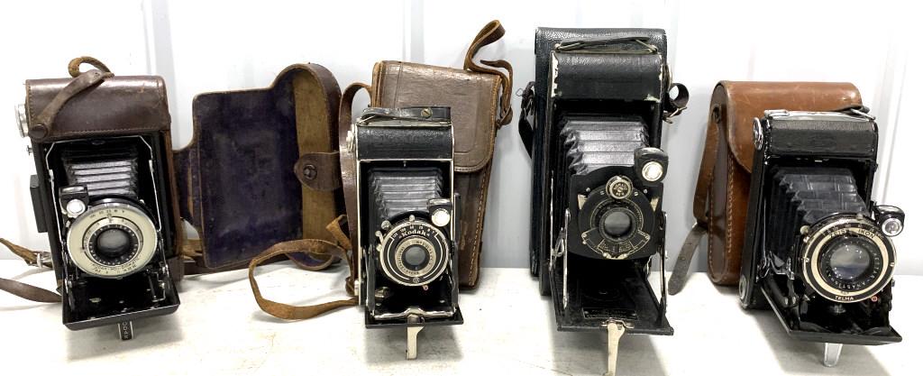 Lot of 4 Cameras 3 Kodak / 1 Zeiss (1 of 5)