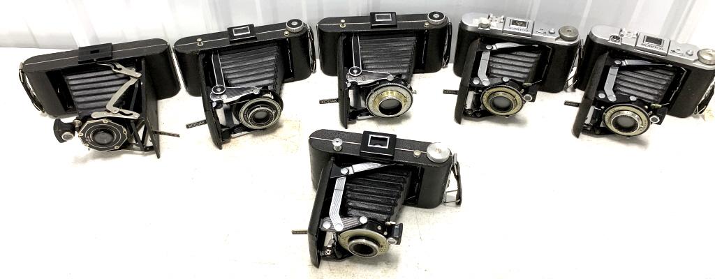 Lot of 6 Kodak Folding Cameras (1 of 5)