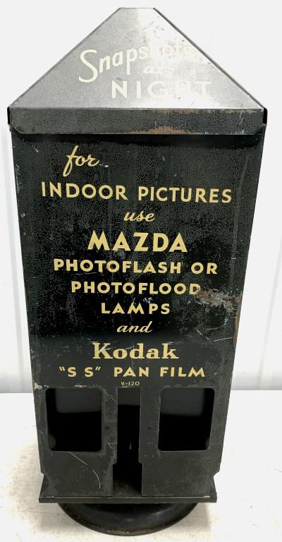 Kodak Revolving Store Counter Display Bin (1 of 4)