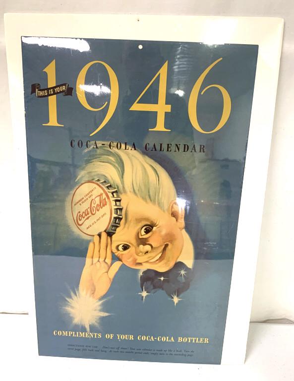 Coca Cola 1946 Advertising Calendar (1 of 4)