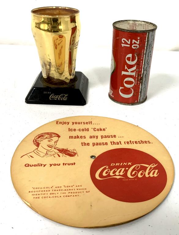 Lot of 3 Coca Cola Advertising Items (1 of 11)