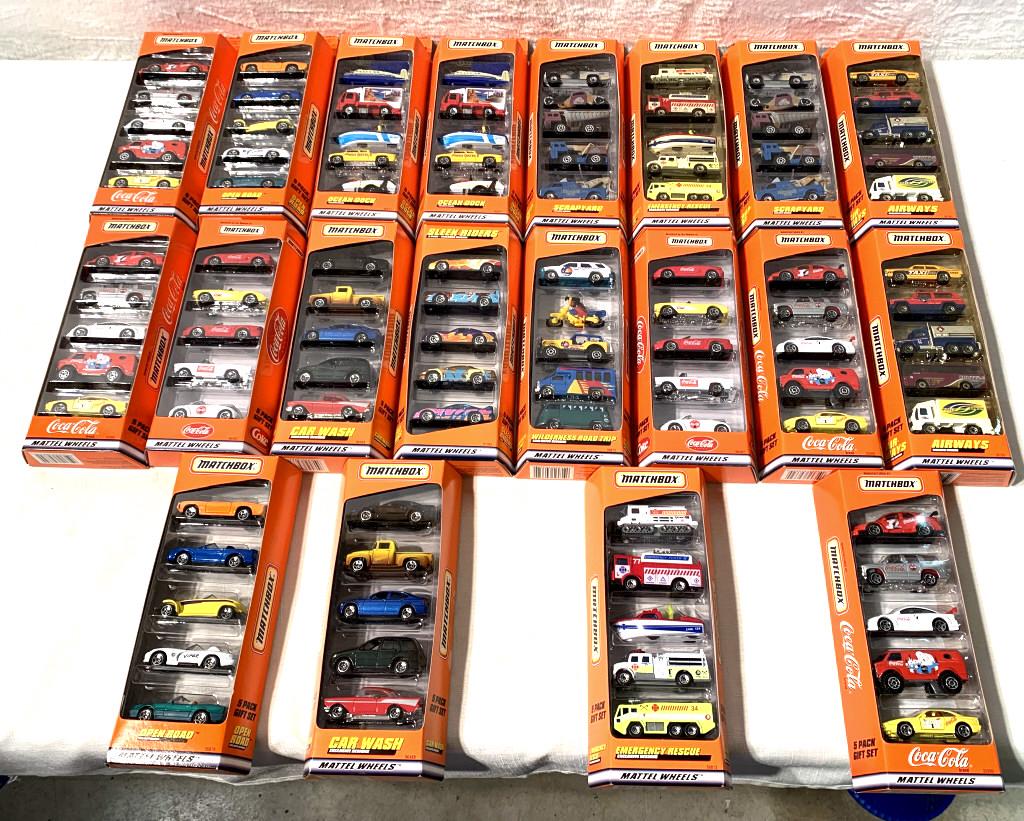lot of 20, Five car Matchbox gift packs (1 of 13)