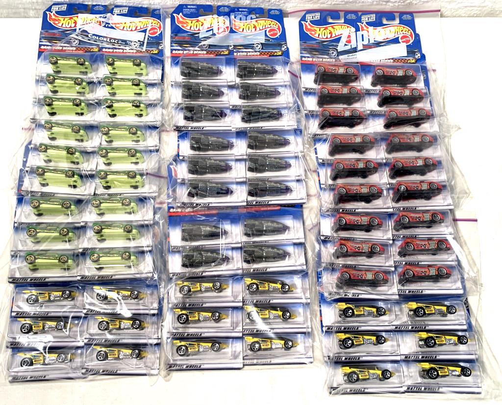 lot of 50+ Hot Wheels 1999 Game Over series (1 of 8)