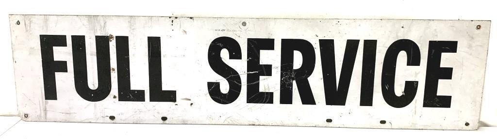 Porcelain Full Service Double-sided Sign (1 of 8)