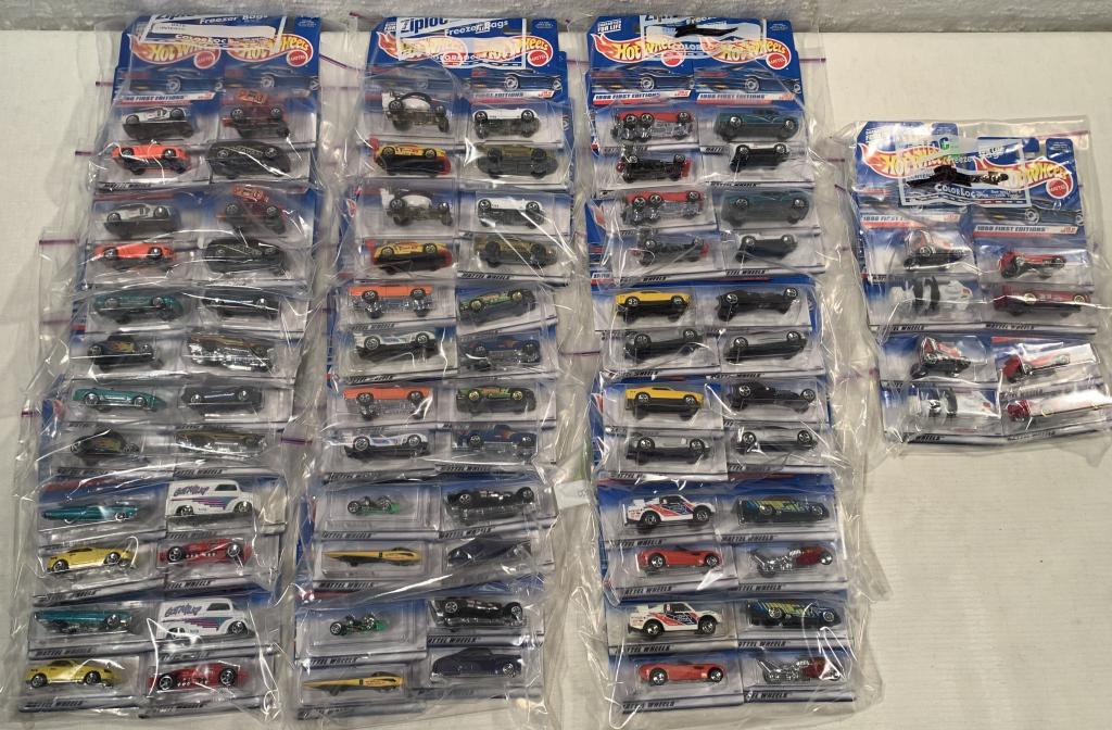 lot of 75+ 1998 First Edition Hot Wheels (1 of 7)