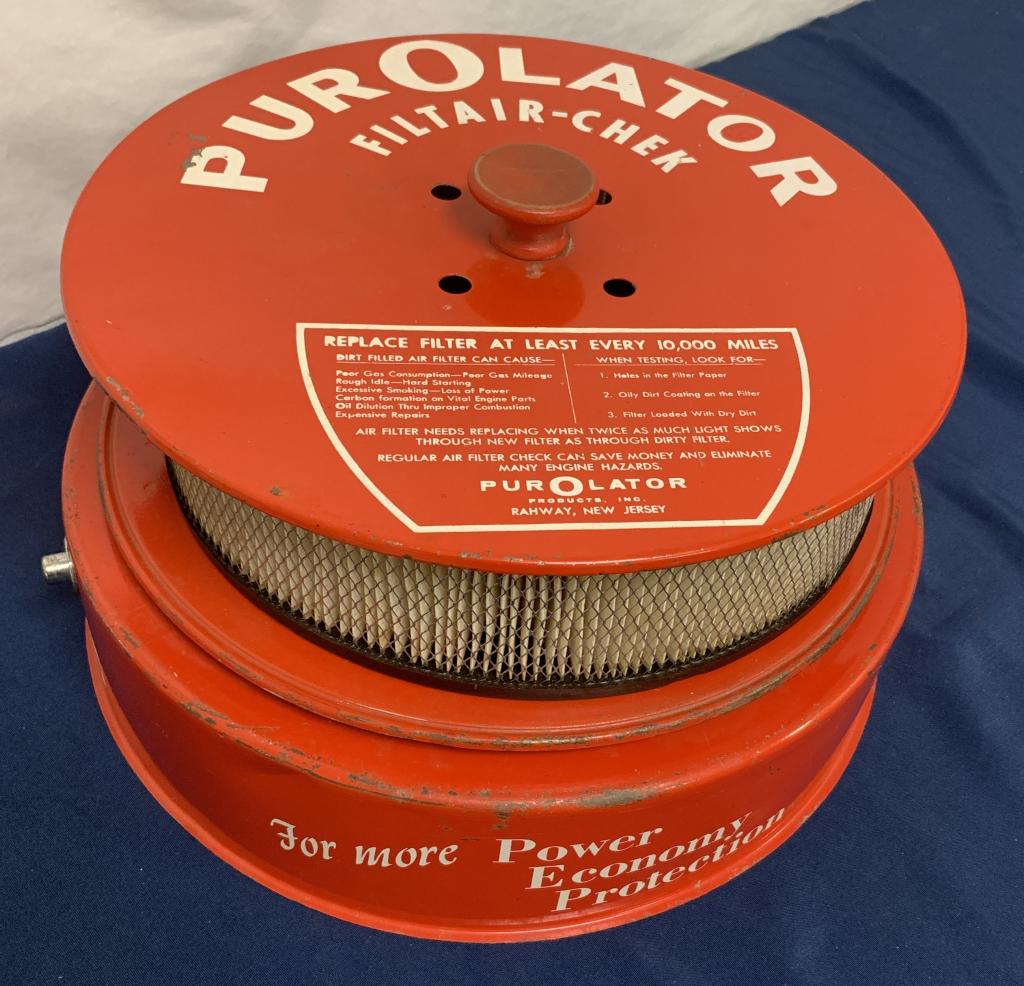 Purolator Air Filter Check Lamp Counter Display (1 of 3)