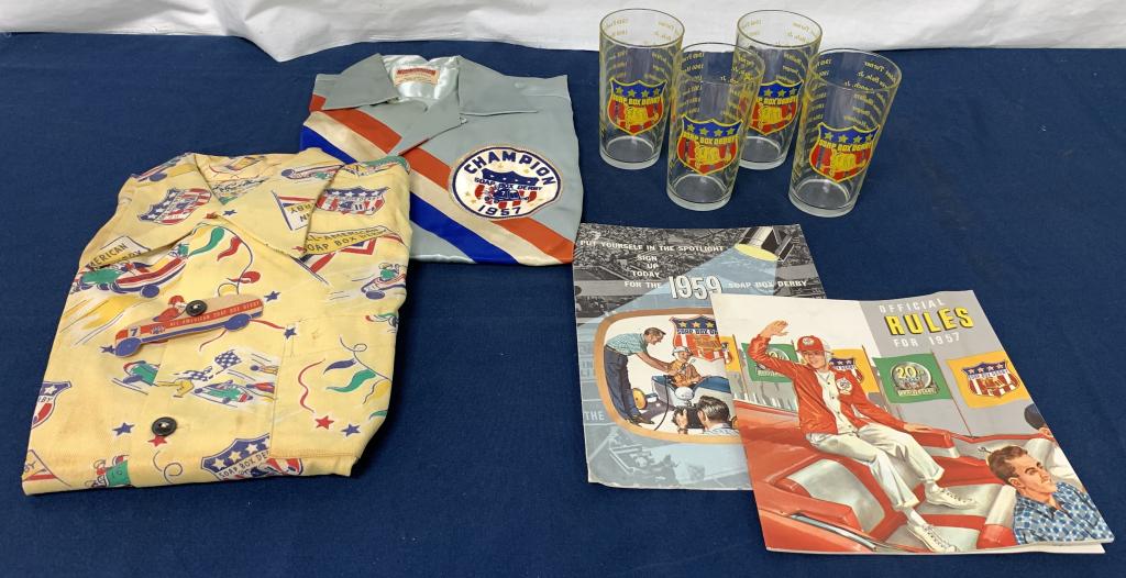 lot of 8 Soap Box Derby items (1 of 5)