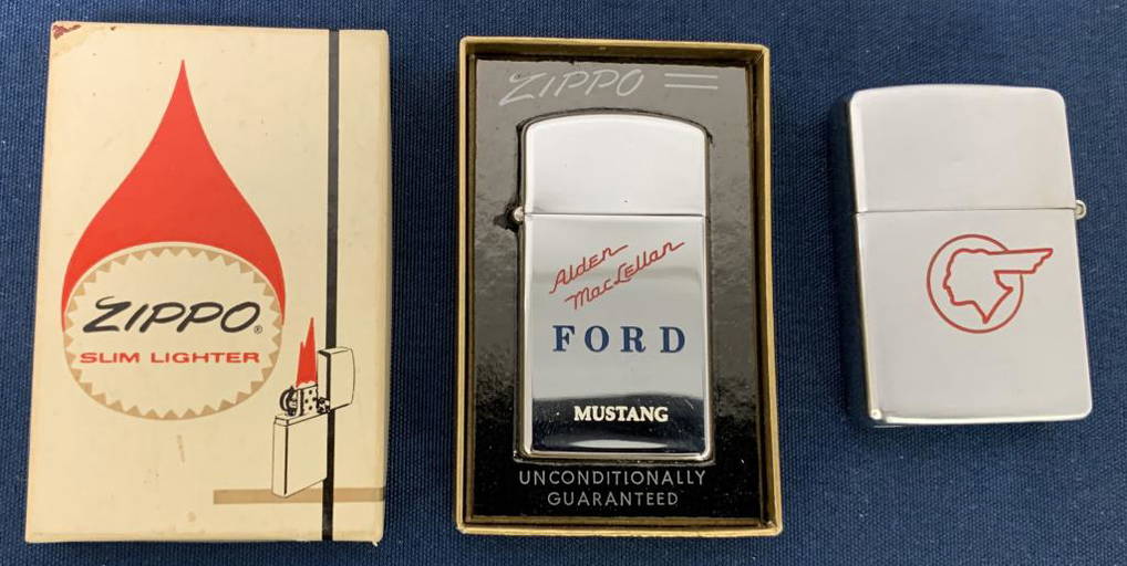 Buick/pontiac & Ford Mustang Zippo Lighters