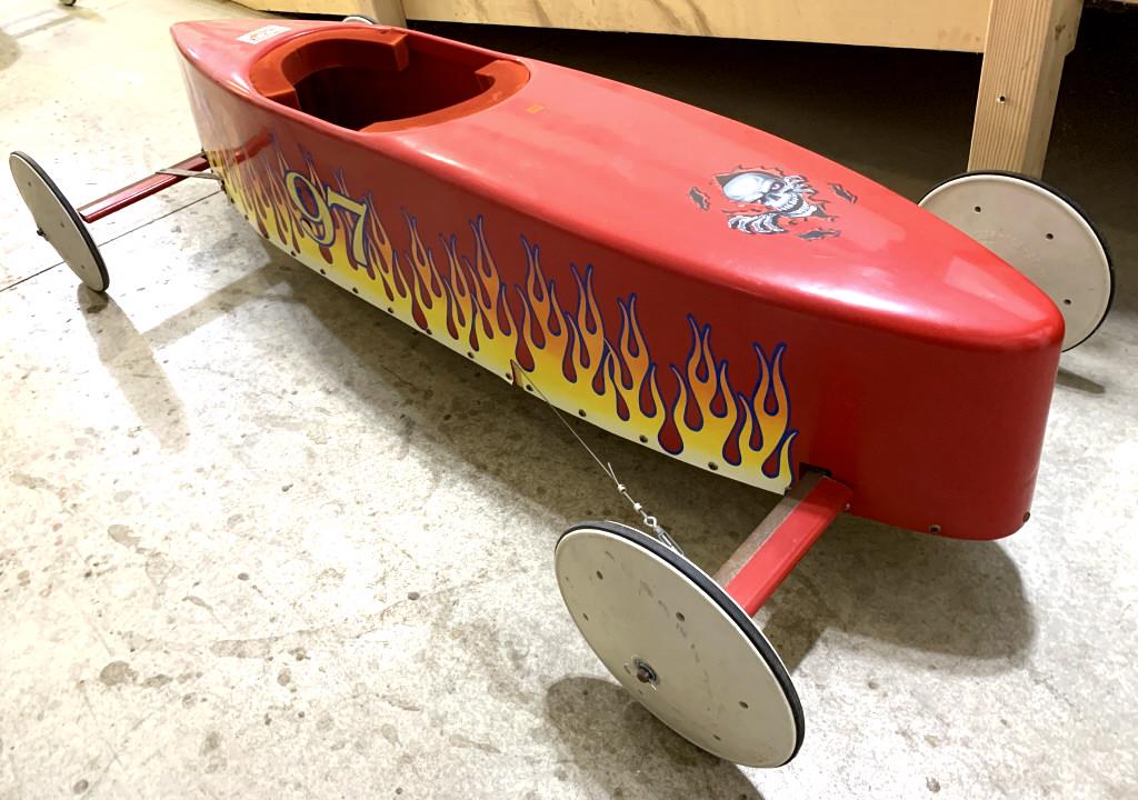 Fiberglas Soap Box Derby Car (1 of 5)
