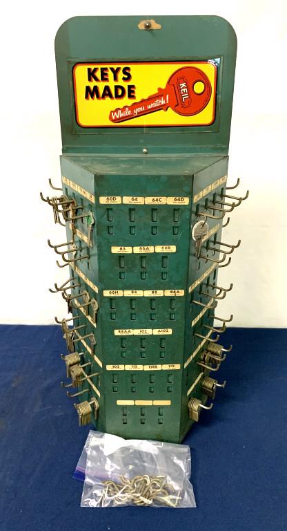 Lot of 2,Key Display Stand: 9"x10"x261/2" high 3rd Party Shipping or Pick up Only