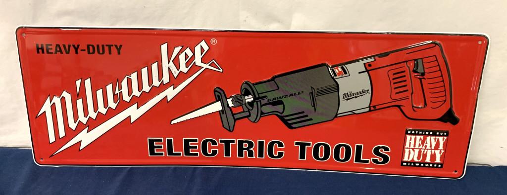 Milwaukee Electric Tools Advertising Sign (1 of 4)