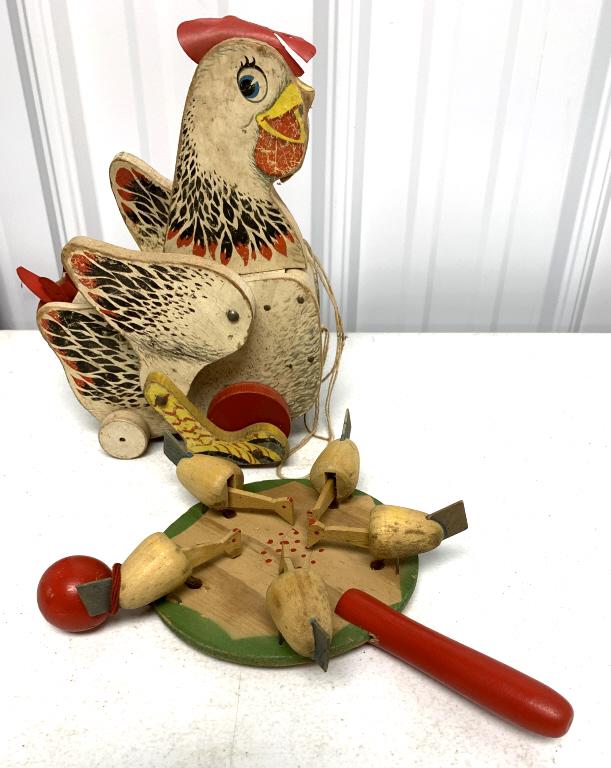 Fisher-Price Cackling Hen /Pecking Chicks Toy (1 of 5)