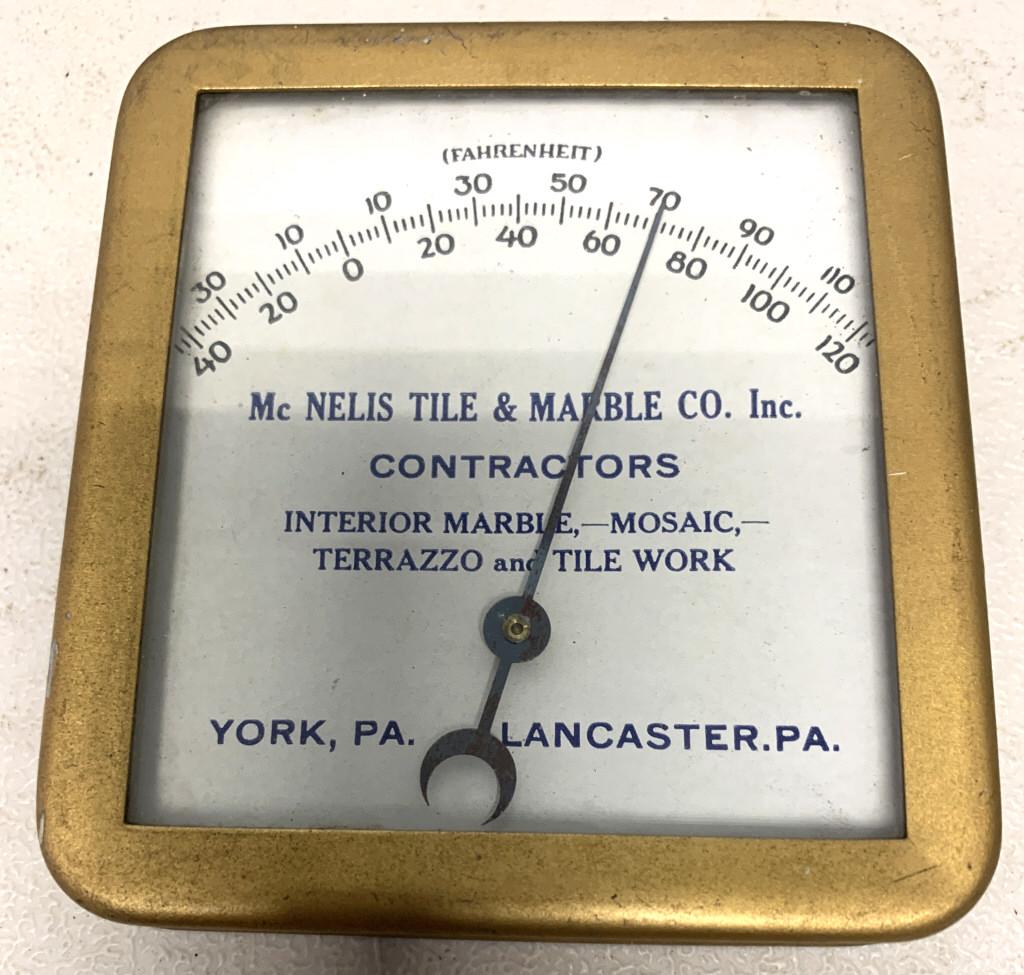 Mc Nelis Tile and Marble Co. Thermometer (1 of 6)