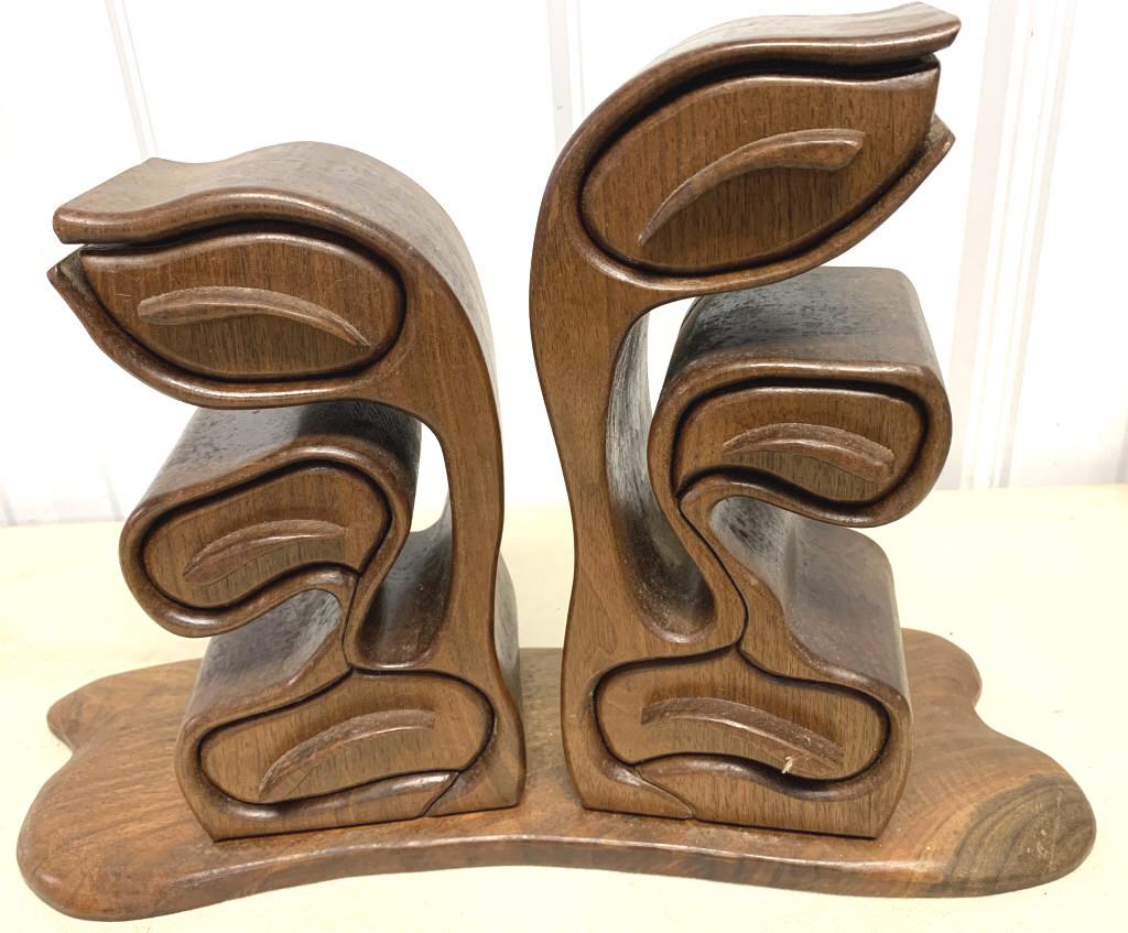 Art Deco Style Jewelry Box 6 Drawers (1 of 3)