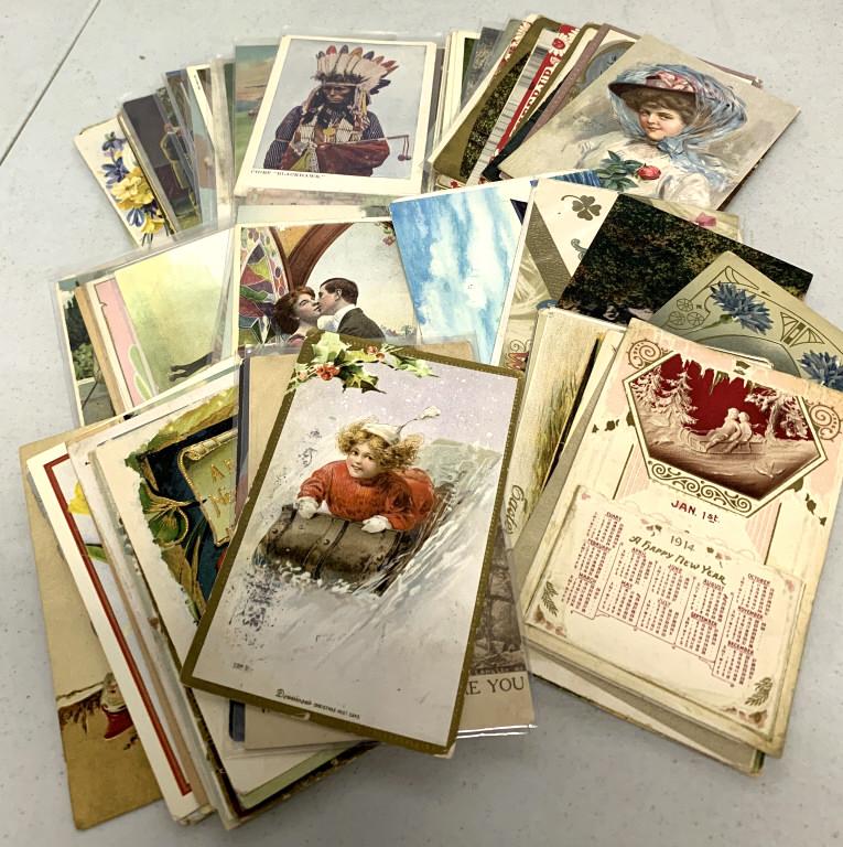 Lot of 100+ Postcards Some Local Pa. (1 of 5)