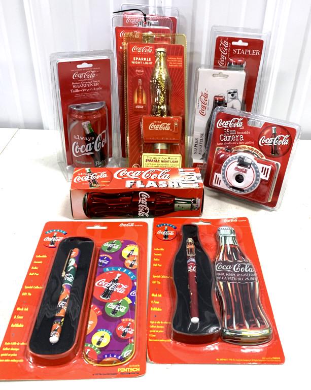 Lot of 10 Coca-Cola Novelty Items (1 of 7)