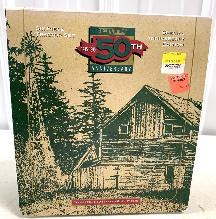 Ertl 50th Anniversary Set of Miniature Tractors (1 of 6)