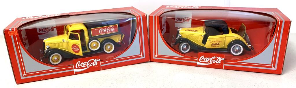 Lot of 2,Coca Cola Roadster,Pickup Truck (1 of 5)