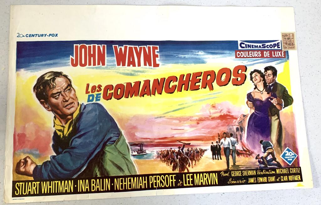 John Wayne "The Comancheros" Movie Poster (1 of 2)
