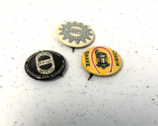 Lot of 3 Pinbacks (1 of 4)