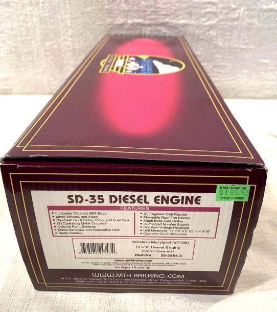 M.T.H. SD-35 Diesel Engine NIB (1 of 2)