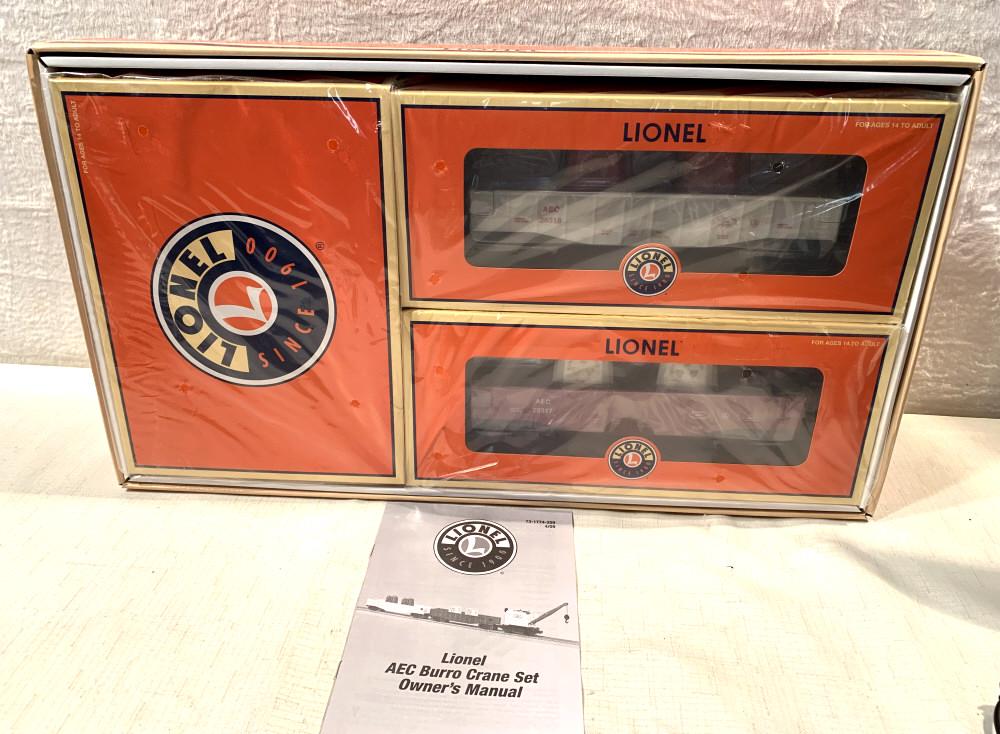 Lionel AEC Burro Crane Set NIB (1 of 3)
