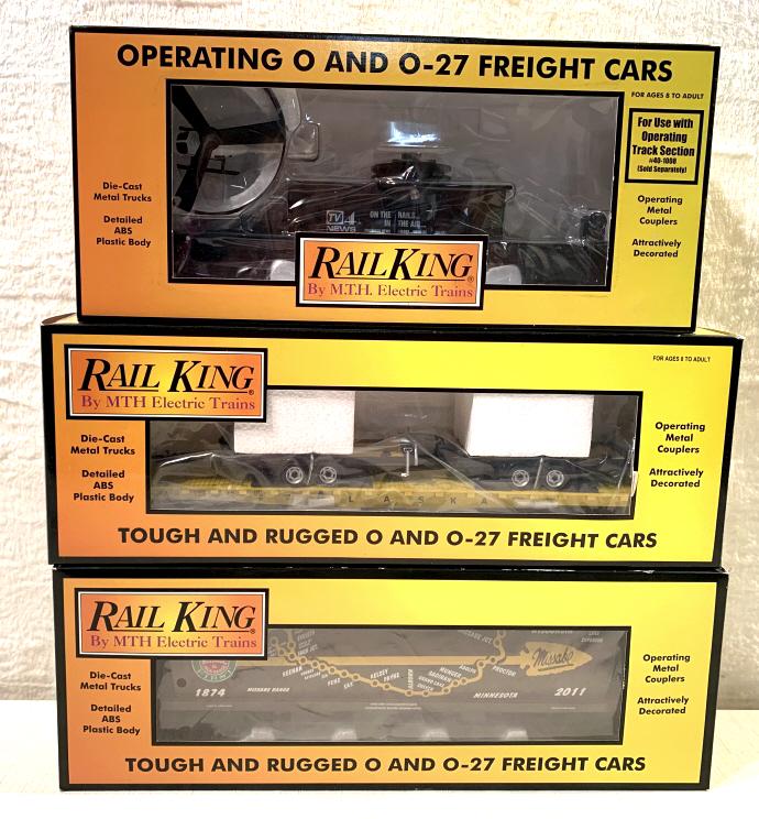 Lot of 3 Rail King Train Cars in boxes (1 of 7)