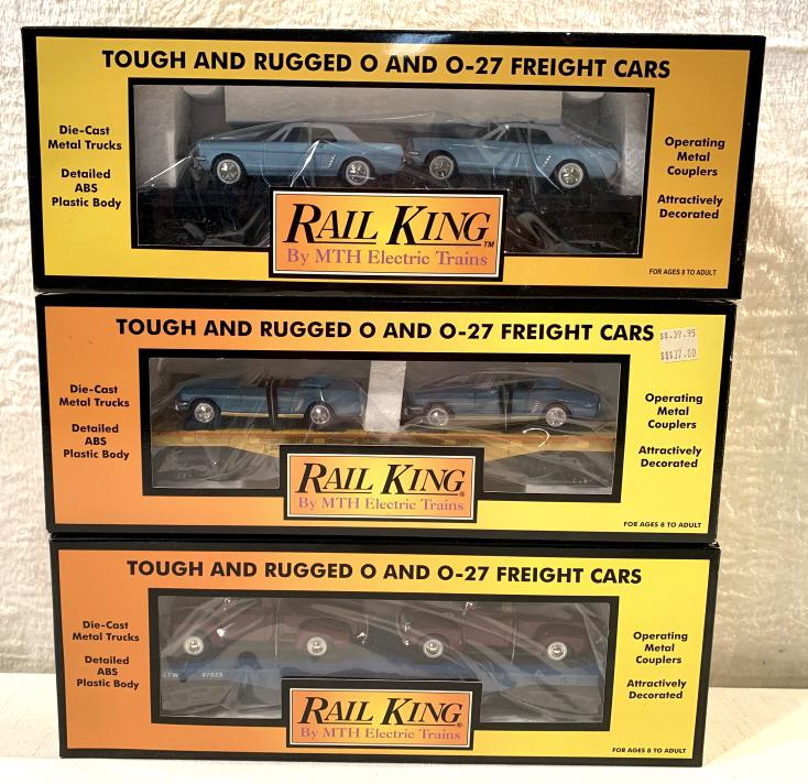 Lot of 3 Rail King Train Cars in boxes (1 of 7)