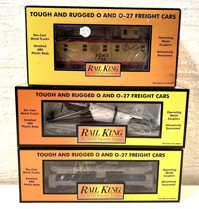 Lot of 3 Rail King Train Cars in boxes (1 of 7)