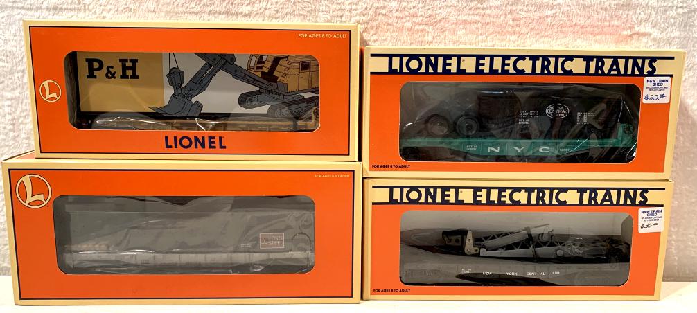 Lot of 4 Lionel Train Cars NIB (1 of 7)