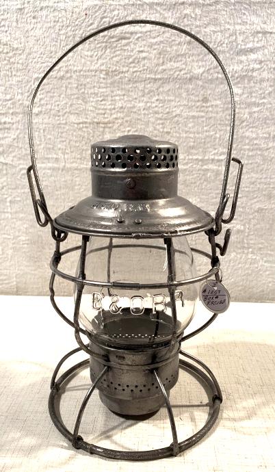 B&O RR Lantern w/ broken globe (1 of 6)