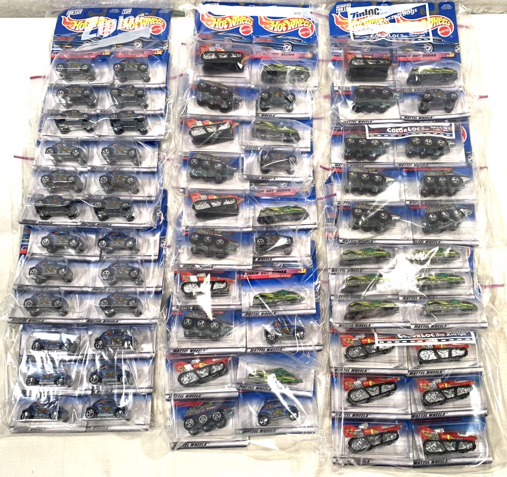 lot of 60+ 1999 Hot Wheels Buggin Out Series (1 of 5)