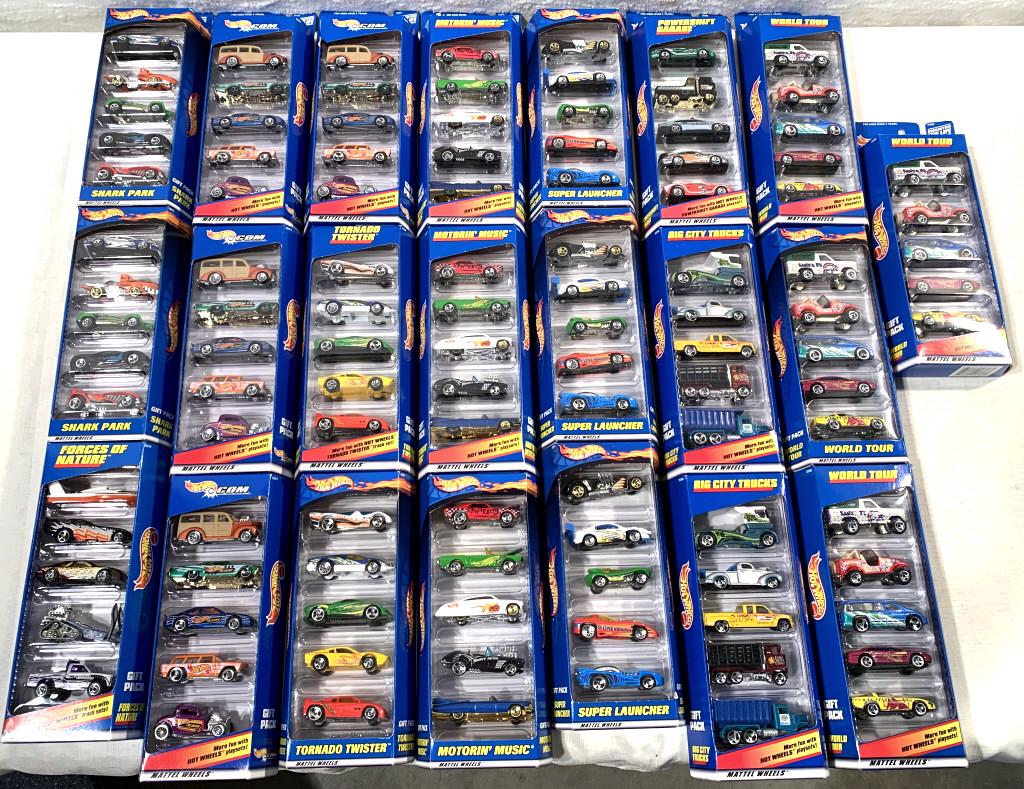 lot of 22 Hot Wheels Gift Packs of 5 (1 of 6)