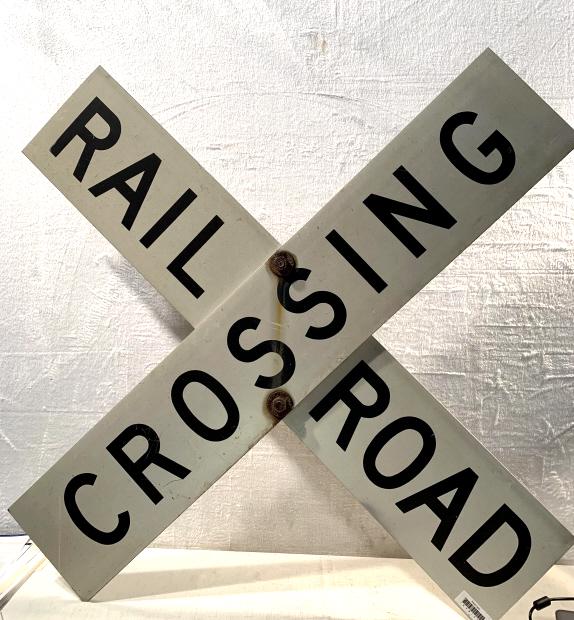 Railroad Crossing Sign (1 of 1)