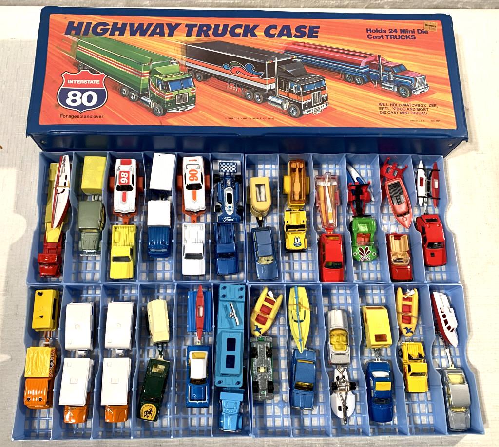Highway Truck Case w/ 24 Mini Trucks (1 of 7)