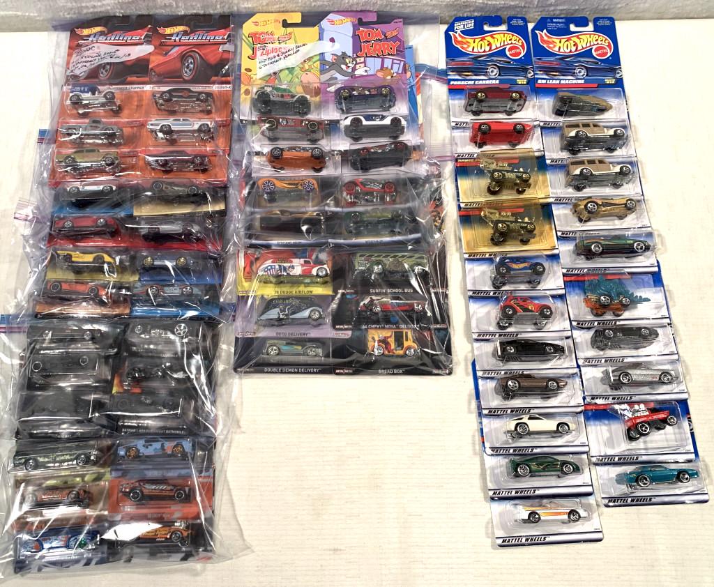 lot of 60+ asst Hot Wheels sets & various others (1 of 6)