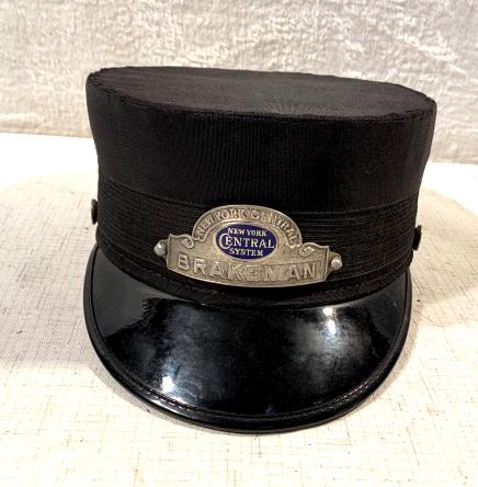 New York Central System Brakeman's Hat (1 of 6)