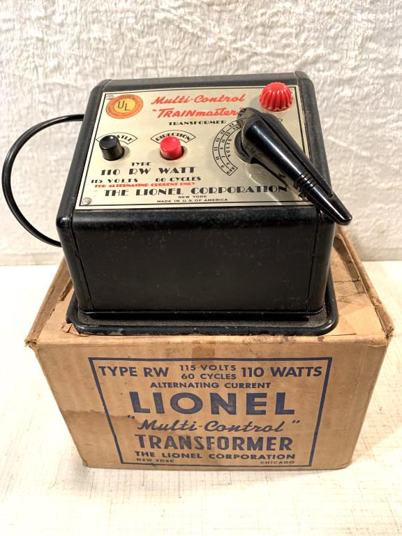 Lionel Transformer In Original Box Type RW (1 of 3)