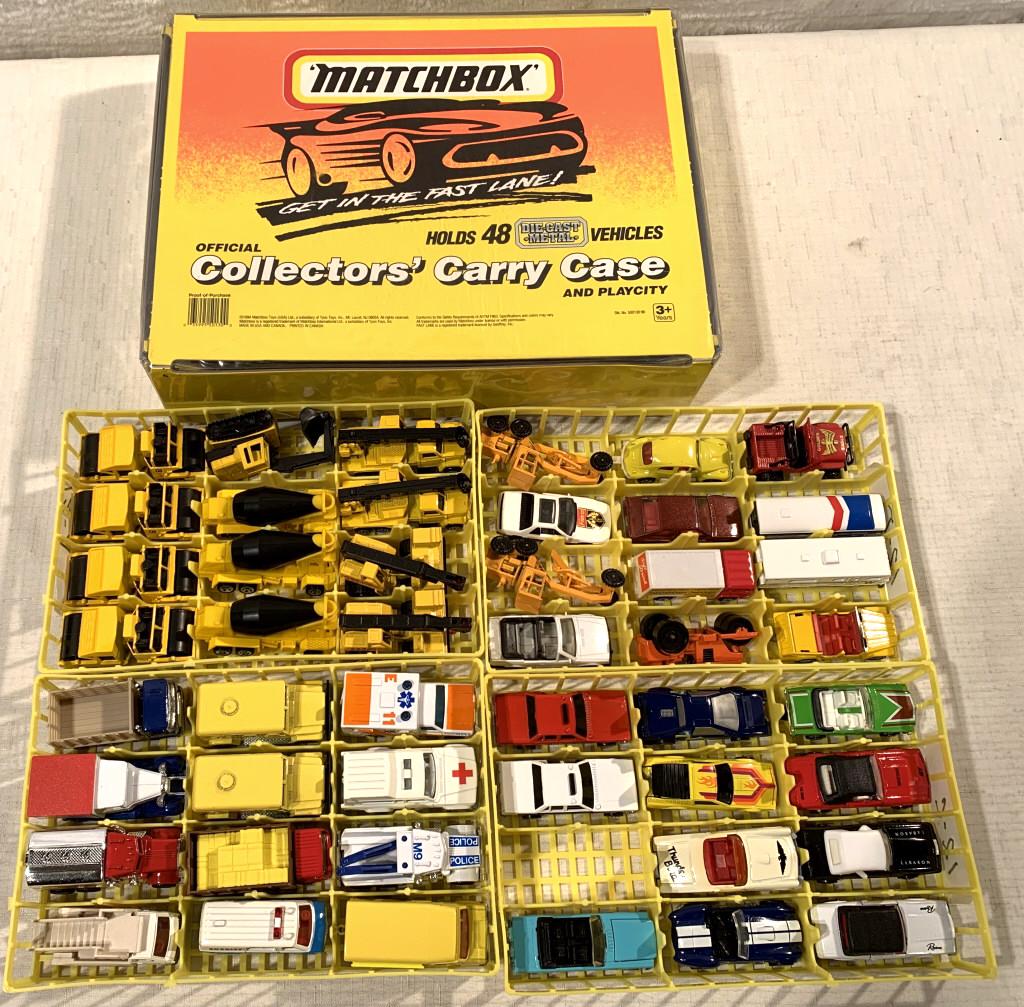 Matchbox Collectors Carry Case w/ asst cars (1 of 7)