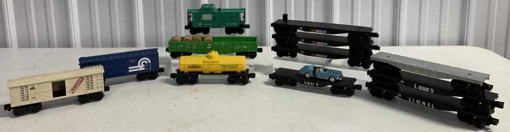 lot of 13 Lionel & K-Line American Flyer train car (1 of 6)